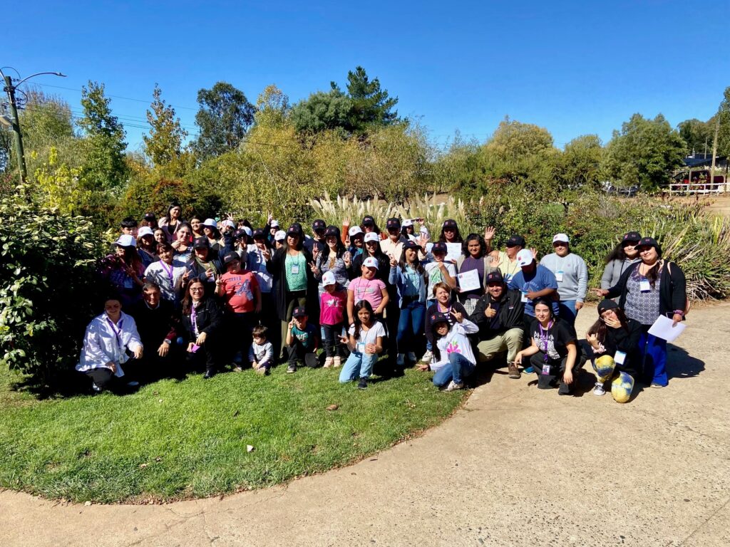 Taller del Programa Familias en Cauquenes con participantes activos